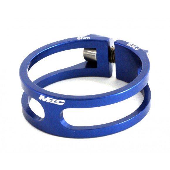 Cierre rápido MSC Tija sillín Ult Alu 7075 CNC TI 34,9 azul 