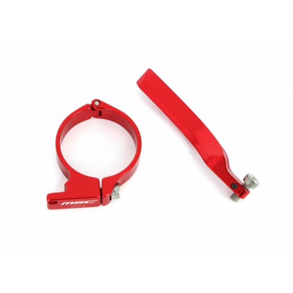 Seat clamp - seat clamp MSC 34.9 red 
