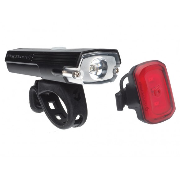 Luz delantera BLACKBURN 400 Click trasera USB COMBO negro 