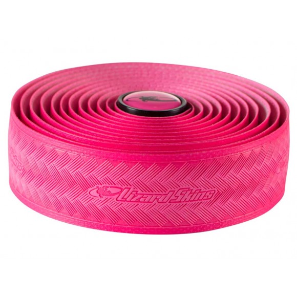 Fita de guidão LIZARD SKINZ 3,2 mm rosa neon 