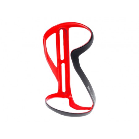BLACKBURN CLUTCH LEFT BRIGHT bottle cage red matte 
