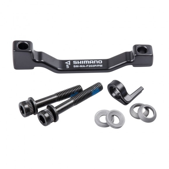 SHIMANO front-rear Postmount caliper adapter 180-203 