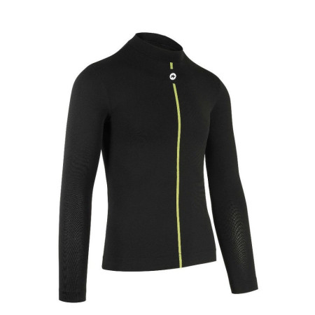 ASSOS Primavera Outono LS Camada de Pele Camada de Base PRETO M