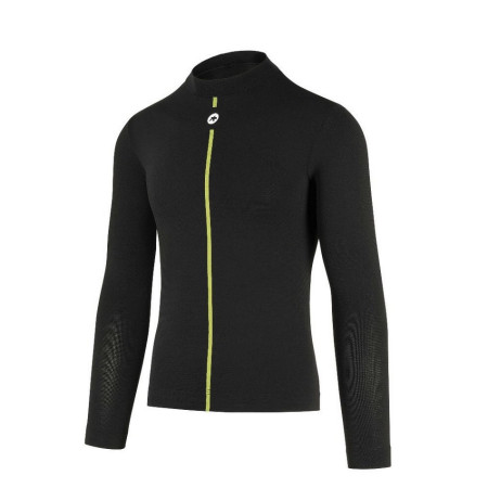 ASSOS Primavera Outono LS Camada de Pele Camada de Base PRETO M