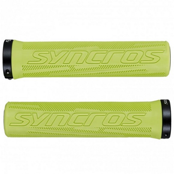 Puños SYNCROS PRO Lock-On Radium yellow 