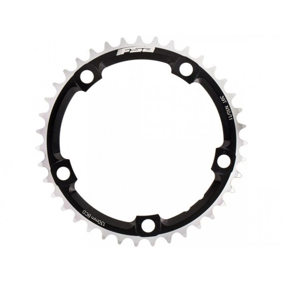 Chainring FSA Cr Road Super black 130x39T N10/11 WB293 