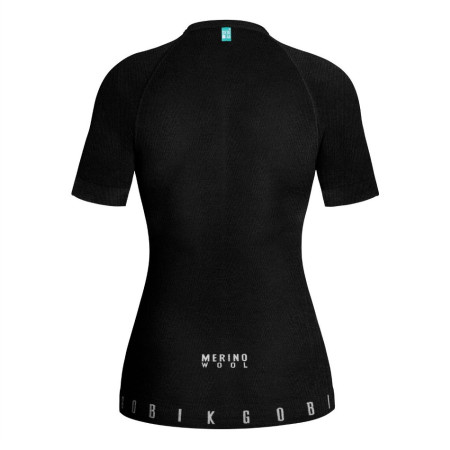 GOBIK Winter Merino Short Sleeve Women's Base Layer 2022 BLACK XSS