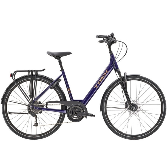 Bicicleta TREK Verve 3 Equipped Lowstep 2022 MORADO S