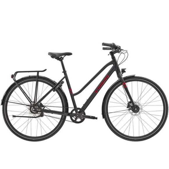 Bicicleta TREK District 3 Equipped Stagger 2023 NEGRO L