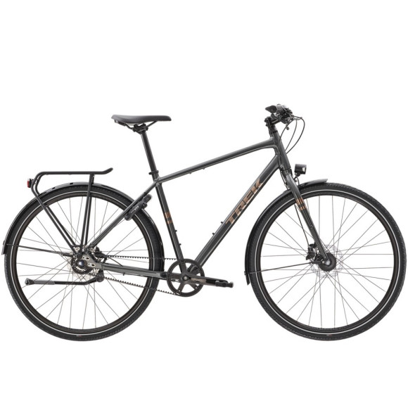 Bicicleta TREK District 4 Equipped 2023 GRIS M
