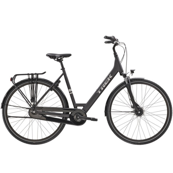 TREK District 1 Equipped Lowstep 2022 Bicycle BLACK S