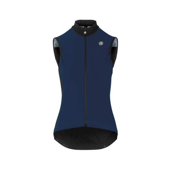 ASSOS Uma GT Spring Fall Airblock Gilet Caleum bleu BLEU M