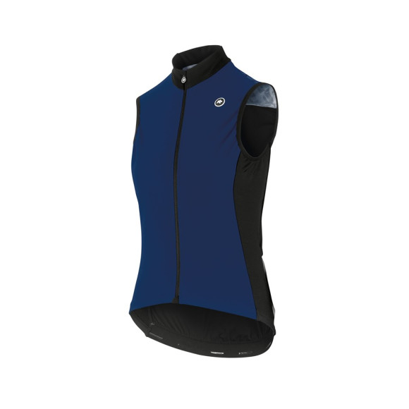 ASSOS Uma GT Spring Fall Airblock Gilet Caleum bleu BLEU M