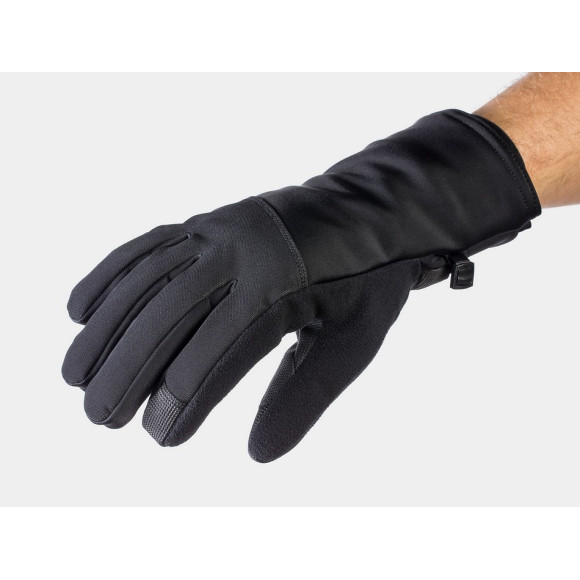 Gants Bontrager Velocis Softshell noir LE NOIR S