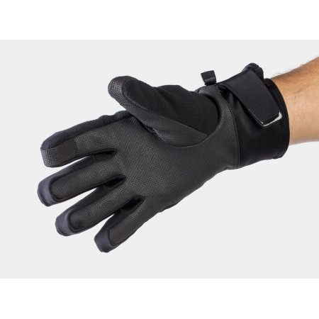 Gants Bontrager Velocis Softshell noir LE NOIR S