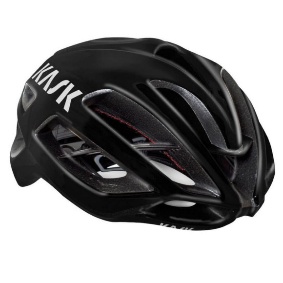 KASK Protone Gloss Helmet BLACK YELLOW S