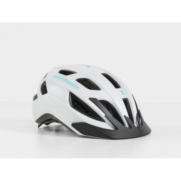 BONTRAGER Solstice Helmet WHITE TURQUOISE ML