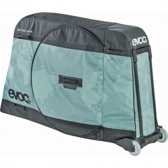 Bolsa bicicletário EVOC Bike Travel 320L XL verde-oliva 