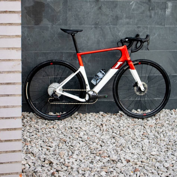 Bicicleta 3T Exploro Race Ekar 1x13 RED/WHITE SCS ROJO 56
