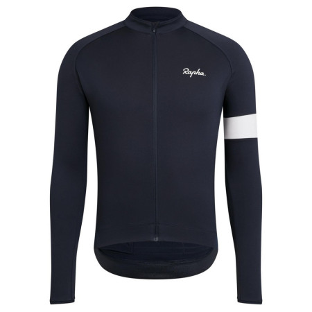 Maillot RAPHA Core Long Sleeve 2023 AZUL MARINO XS