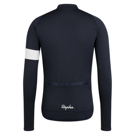 Maillot RAPHA Core Long Sleeve 2023 AZUL MARINO XS