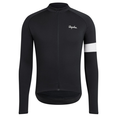 Maillot RAPHA Core Long Sleeve NEGRO S