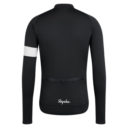 Maillot RAPHA Core Long Sleeve 2023 NEGRO S