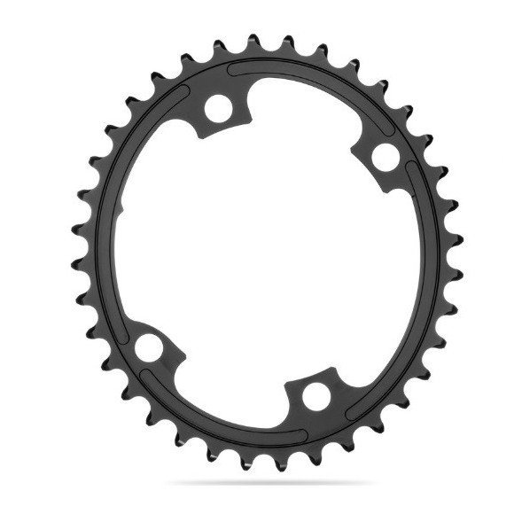 ABSOLUTE Road Oval Chainring 34T black 