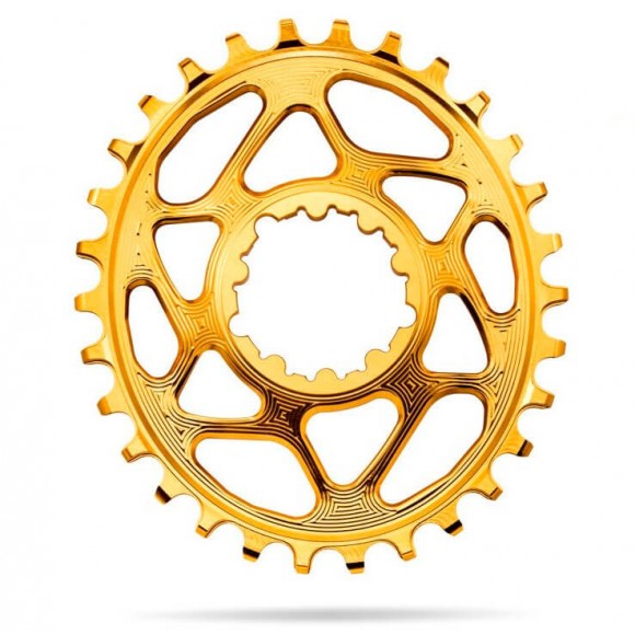 Plato Absolute Negro Mtb Ovalado Sram Dm Boost 34D Gold 