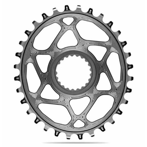 Plateau ABSOLUTE MTB Oval XTR 34T gris 