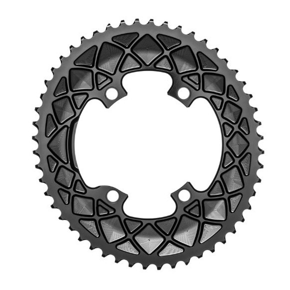 Coroa oval Absolute Road 50T preta 
