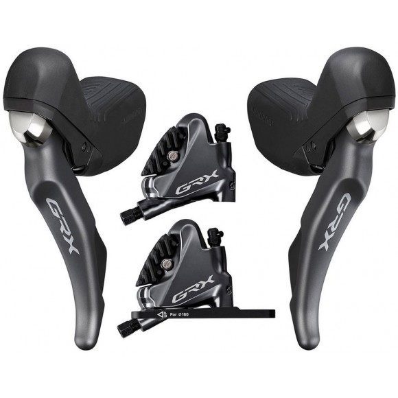 Juego de palancas SHIMANO GRX RX810 Disc 2x11 