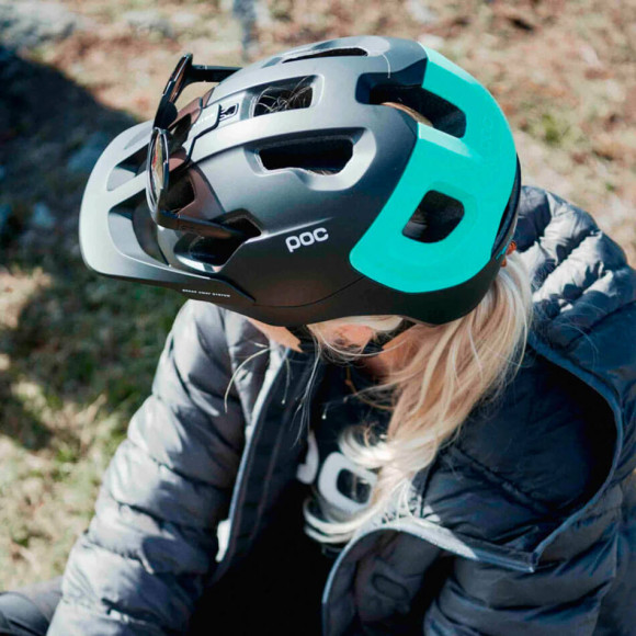 Casque POC Axion Spin TURQUOISE NOIRE S