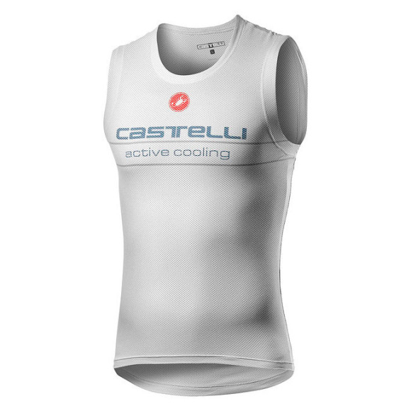 Camiseta CASTELLI Active Cooling BRANCO S