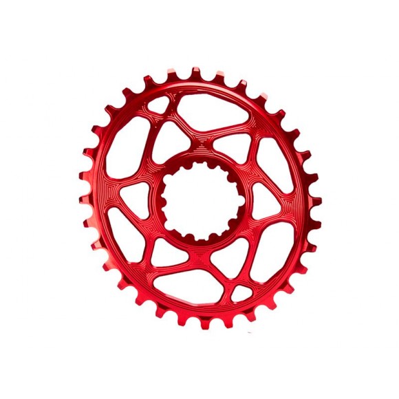 ABSOLUTE MTB Oval Chainring SRAM DM Boost 148 34T red 