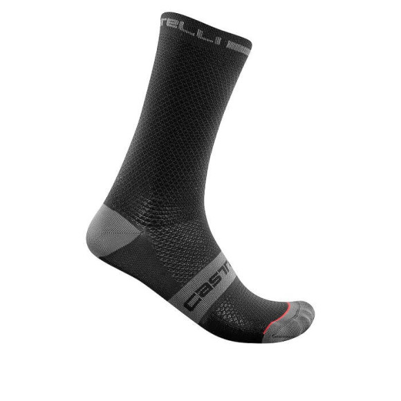 Calcetines CASTELLI Superleggera T 18 NEGRO SM