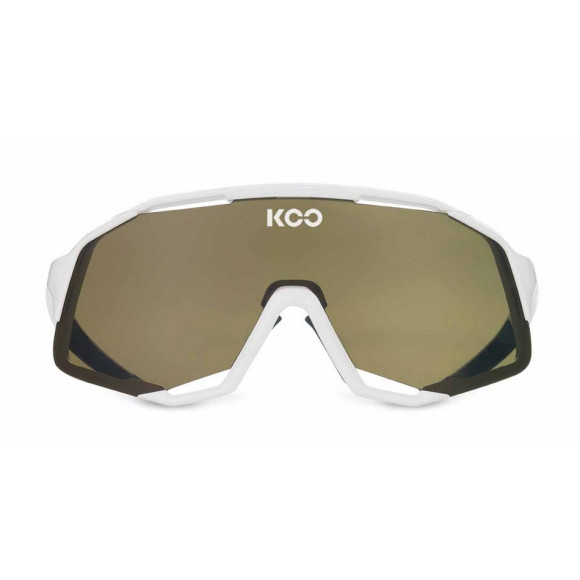 Gafas KOO Demos blanco lente Brown 