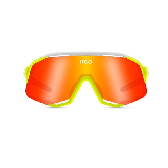 Glasses KOO Demos yellow fluor lente red Mirror 