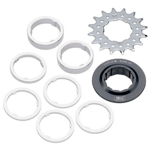 POINT Sprocket 1v 12d with Spacers Set 