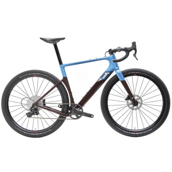 3T Exploro Max Campi Ekar 1X13 Bicycle blue brown BLUE 51