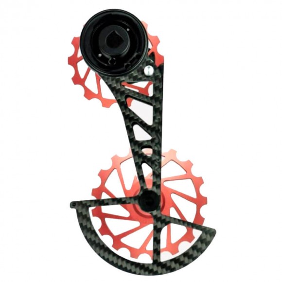 Sistema portapoleas NOVA RIDE SRAM AXS Red Force 12v Salmón 