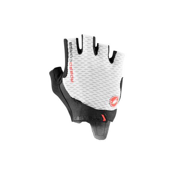 CASTELLI Rosso Corsa PRO V Gloves WHITE XS