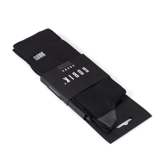 GOBIK Iro 2.0 chaussettes unisexe Logo LE NOIR SM