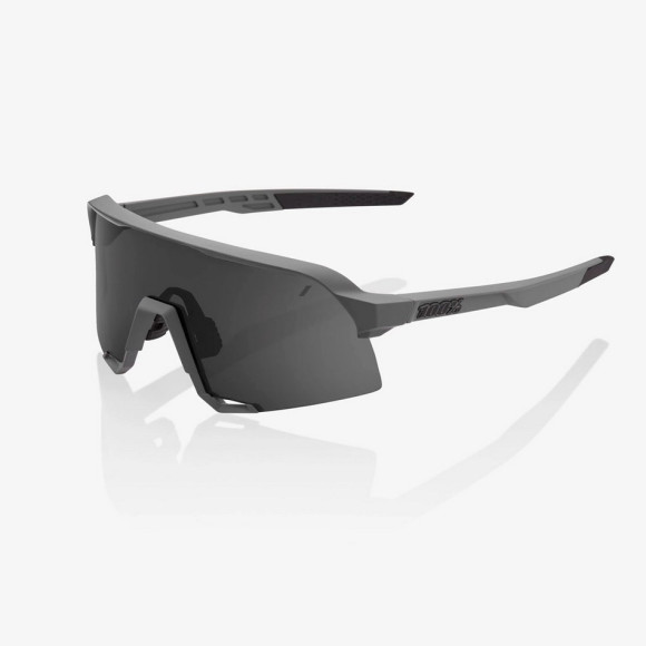 Gafas 100% S3 Matte Cool grey lente Smoke 