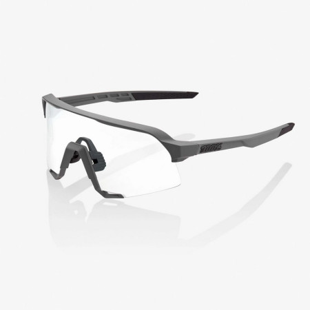 Glasses 100% S3 Matte Cool grey lente Smoke 