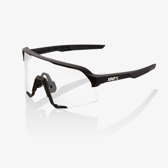 Óculos 100% S3 Soft Tact negro lente negro Gold Mirror 