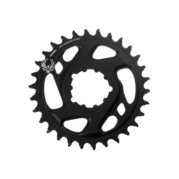 SRAM X-Sync 2 GX Eagle DM 12V 34T 6mm Offset Preto Corrente 