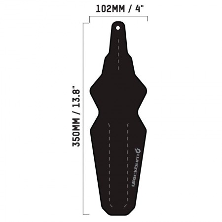 Guardabarros BLACKBURN Barrier para sillín 