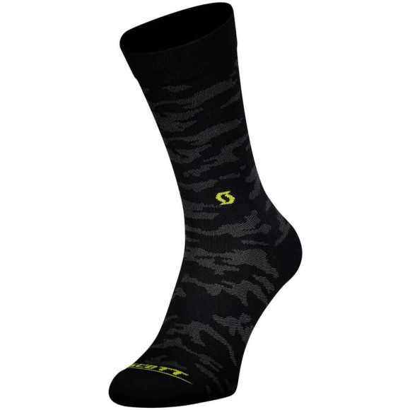 Calcetines SCOTT Trail Camo Crew 2022 NEGRO S