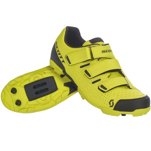 Chaussures SCOTT VTT Comp RS jaune 2024 JAUNE 48